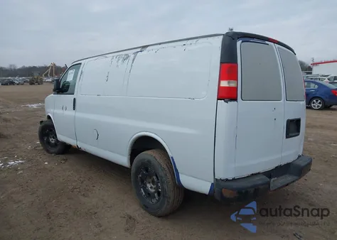 2008 Chevrolet Express Work Van from USA, damaged, VIN 1GCFG15X781104654